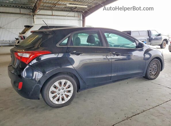 KMHD35LH0HU365740 2017 HYUNDAI ELANTRA Black Задня права чверть