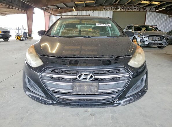 KMHD35LH0HU365740 2017 HYUNDAI ELANTRA Black Вид спереду
