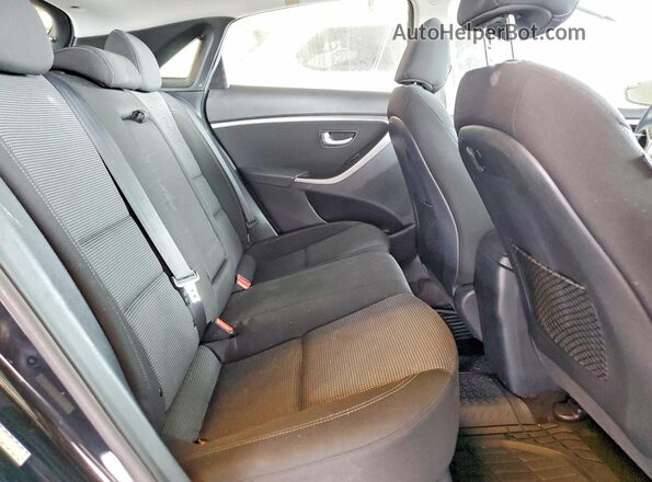 KMHD35LH0HU365740 2017 HYUNDAI ELANTRA Black Вид задніх сидінь