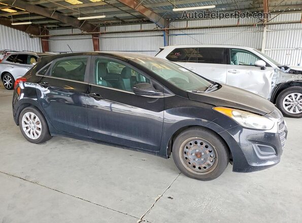 KMHD35LH0HU365740 2017 HYUNDAI ELANTRA Black Передня права чверть