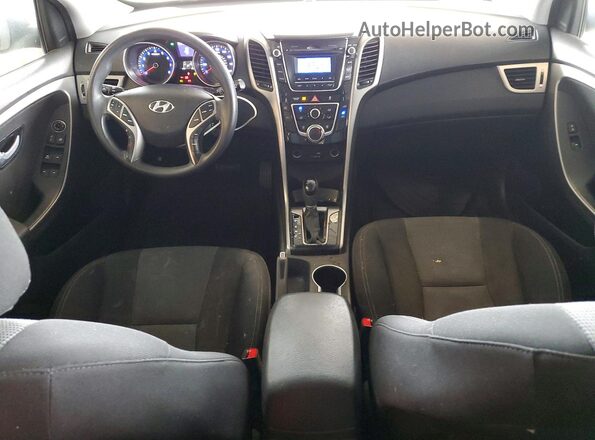 KMHD35LH0HU365740 2017 HYUNDAI ELANTRA Black Вид панелі приладів