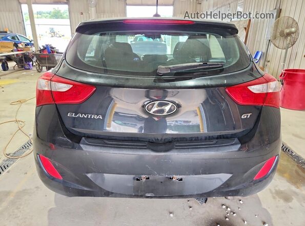 KMHD35LH1GU292683 2016 HYUNDAI ELANTRA Black Widok z tyłu