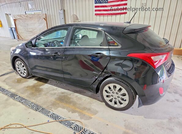 KMHD35LH1GU292683 2016 HYUNDAI ELANTRA Black Tył lewy