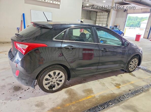 KMHD35LH1GU292683 2016 HYUNDAI ELANTRA Black Tył prawy