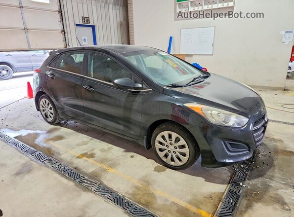 KMHD35LH1GU292683 2016 HYUNDAI ELANTRA Black Przód prawy