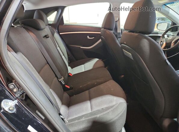 KMHD35LH1GU292683 2016 HYUNDAI ELANTRA Black Widok tylnych siedzeń