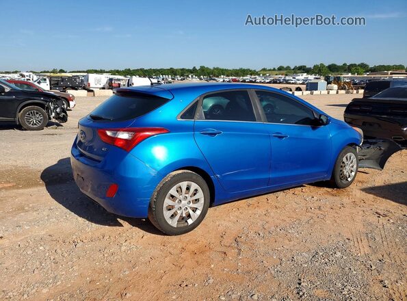 KMHD35LH1HU372471 2017 HYUNDAI ELANTRA Blue Rear right