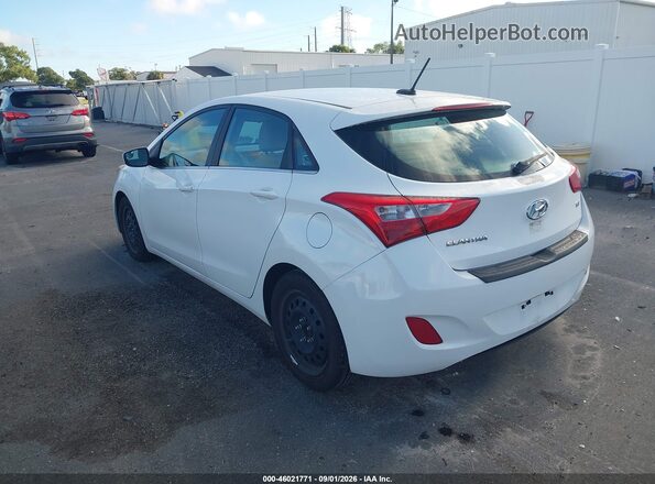 KMHD35LH3GU304459 2016 HYUNDAI ELANTRA GT Белый Задняя левая четверть