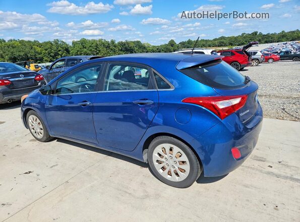 KMHD35LH4GU253215 2016 HYUNDAI ELANTRA Blue Rear left