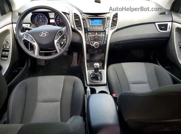 KMHD35LH5GU322719 2016 HYUNDAI ELANTRA Black Вид панелі приладів