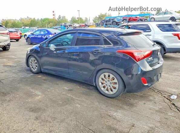 KMHD35LH5GU322719 2016 HYUNDAI ELANTRA Black Задня ліва чверть
