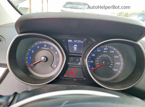KMHD35LH5GU322719 2016 HYUNDAI ELANTRA Black Вид щитка приладів