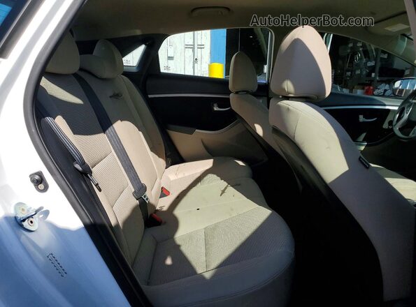 KMHD35LH7HU355304 2017 HYUNDAI ELANTRA White Rear seats view