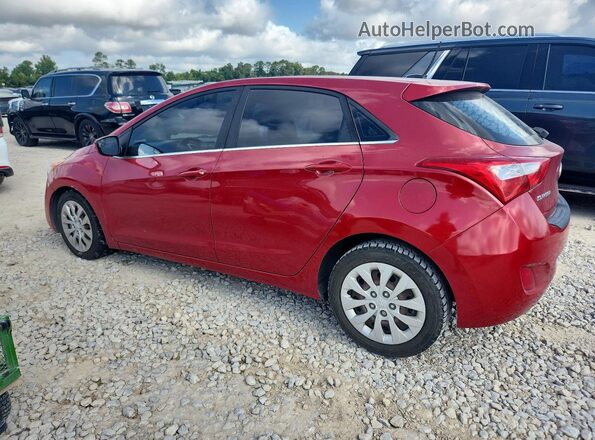 KMHD35LH8GU251581 2016 HYUNDAI ELANTRA Red Հետևի ձախ