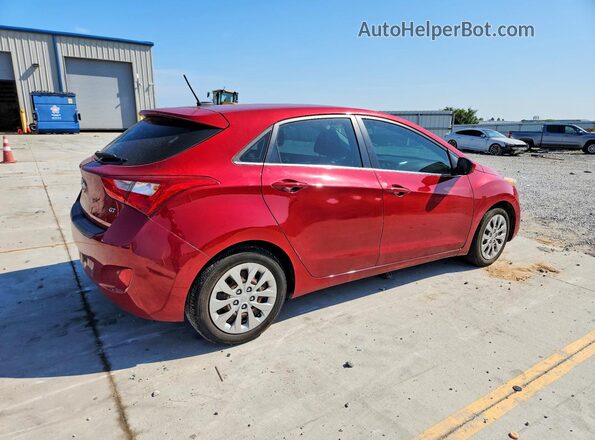 KMHD35LH9GU339071 2016 HYUNDAI ELANTRA Red უკანა მარჯვენა