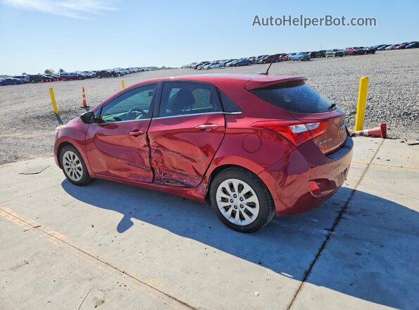 KMHD35LH9GU339071 2016 HYUNDAI ELANTRA Red უკანა მარცხენა