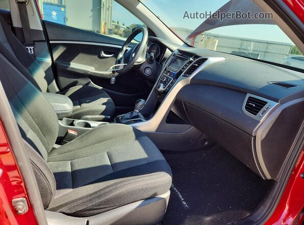 KMHD35LH9GU339071 2016 HYUNDAI ELANTRA Red წინა სალონის ხედი