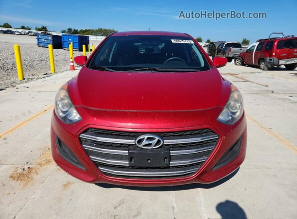 KMHD35LH9GU339071 2016 HYUNDAI ELANTRA Red წინა ხედი