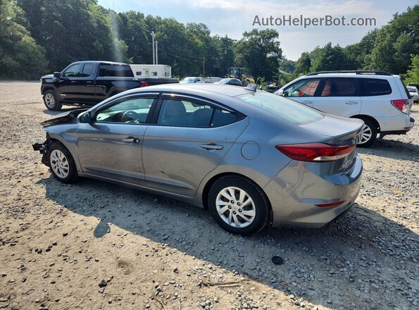 KMHD74LF0HU098614 2017 HYUNDAI ELANTRA Серый Задняя левая четверть