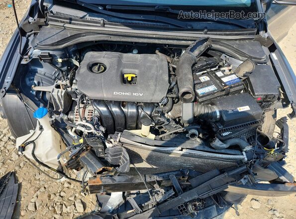 KMHD74LF0HU098614 2017 HYUNDAI ELANTRA Серый Вид задней части салона