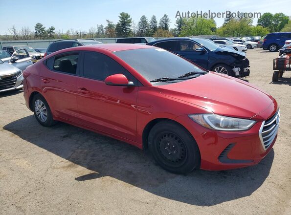 KMHD74LF2HU317685 2017 HYUNDAI ELANTRA Red Առջևի աջ