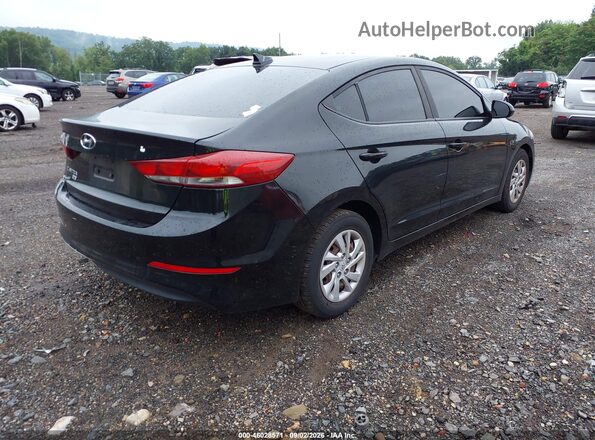 KMHD74LF2HU367678 2017 HYUNDAI ELANTRA Black Trasero derecho