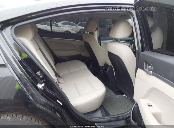 KMHD74LF2HU367678 2017 HYUNDAI ELANTRA Black Vista de la etiqueta del VIN