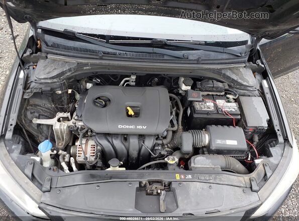 KMHD74LF2HU367678 2017 HYUNDAI ELANTRA Black Vista trasera