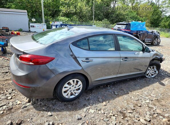 KMHD74LF4HU111199 2017 HYUNDAI ELANTRA Gray Trasero derecho