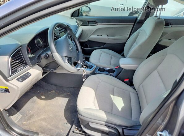 KMHD74LF4HU111199 2017 HYUNDAI ELANTRA Gray Vista interior delantera