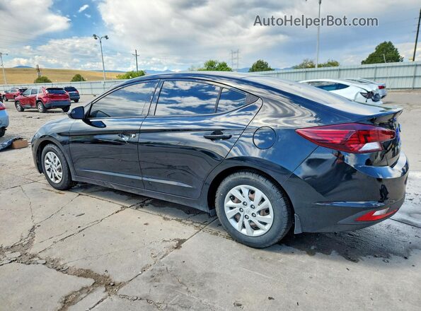 KMHD74LF4LU902826 2020 HYUNDAI ELANTRA Черный Задняя левая четверть