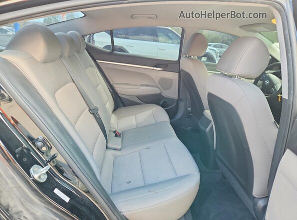 KMHD74LF4LU902826 2020 HYUNDAI ELANTRA Черный Вид задних сидений