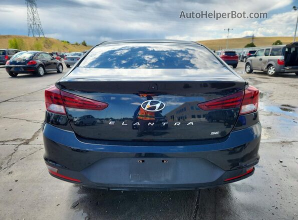 KMHD74LF4LU902826 2020 HYUNDAI ELANTRA Черный Вид сзади