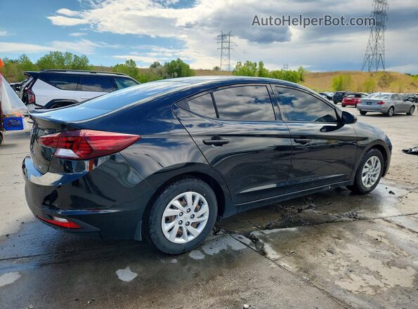 KMHD74LF4LU902826 2020 HYUNDAI ELANTRA Черный Задняя правая четверть