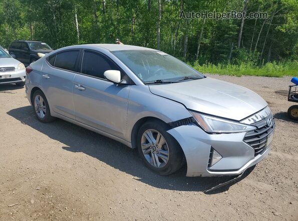 KMHD74LF4LU925507 2020 HYUNDAI ELANTRA Silver Передня права чверть