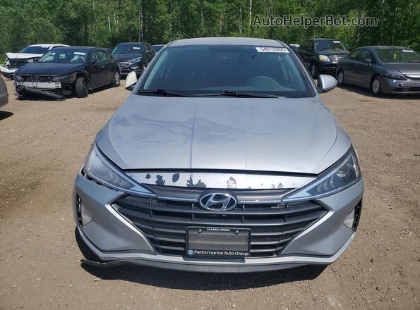 KMHD74LF4LU925507 2020 HYUNDAI ELANTRA Silver Вид спереду