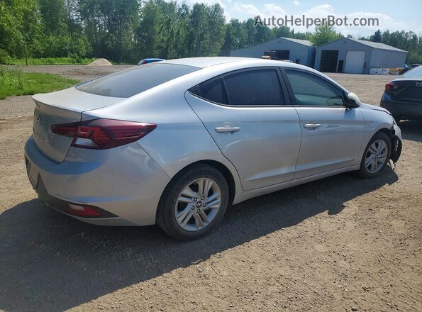 KMHD74LF4LU925507 2020 HYUNDAI ELANTRA Silver Задня права чверть