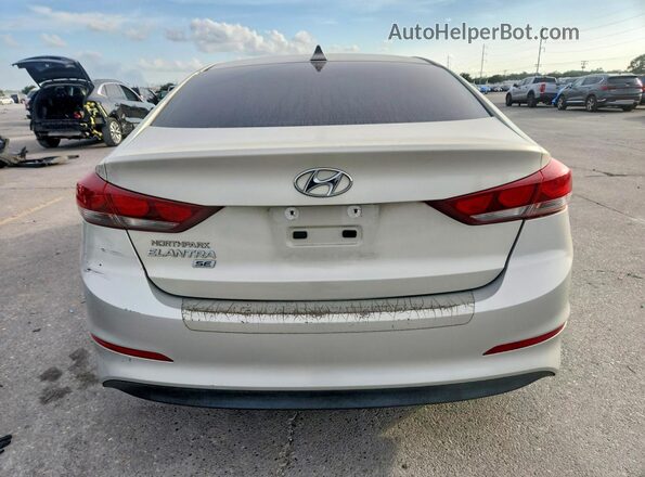 KMHD74LF5HU392008 2017 HYUNDAI ELANTRA Beige Հետևի տեսք