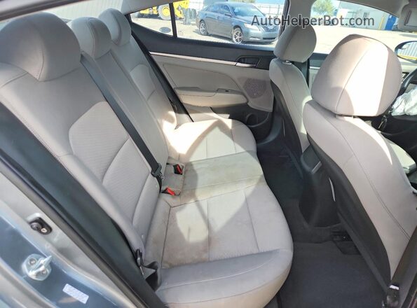 KMHD74LF5KU811739 2019 HYUNDAI ELANTRA Угольный Вид задних сидений