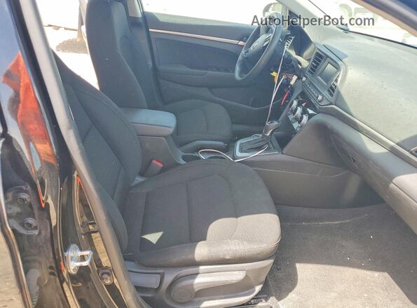 KMHD74LF5KU835183 2019 HYUNDAI ELANTRA Black Vista interior delantera