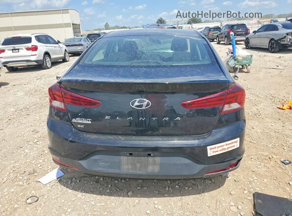 KMHD74LF5KU835183 2019 HYUNDAI ELANTRA Black Vista trasera