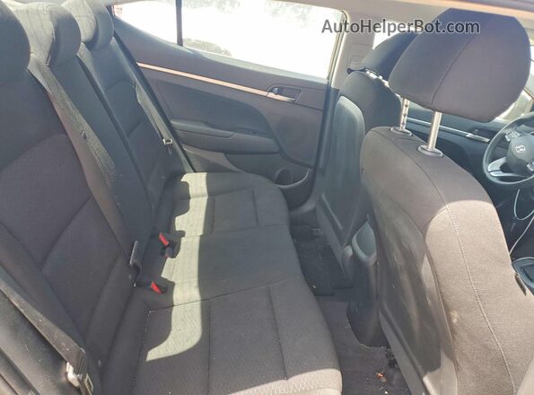 KMHD74LF5KU835183 2019 HYUNDAI ELANTRA Black Vista de los asientos traseros