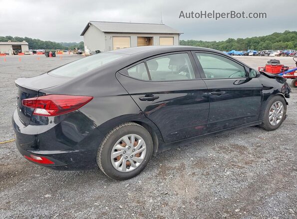 KMHD74LF5LU957205 2020 HYUNDAI ELANTRA Black Tył prawy