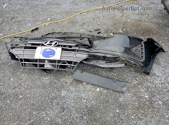 KMHD74LF5LU957205 2020 HYUNDAI ELANTRA Black Widok komory silnika