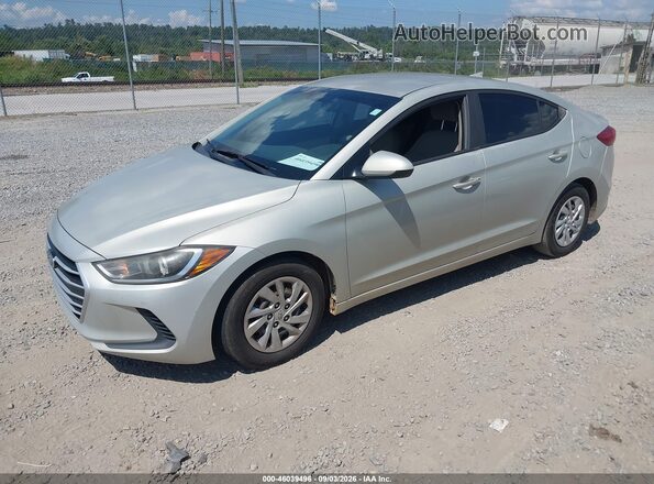 KMHD74LF6HU095622 2017 HYUNDAI ELANTRA Champagne Передняя левая четверть
