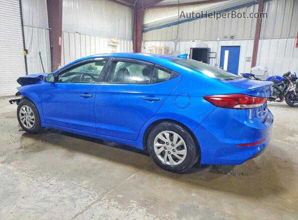 KMHD74LF6HU315776 2017 HYUNDAI ELANTRA Blue უკანა მარცხენა