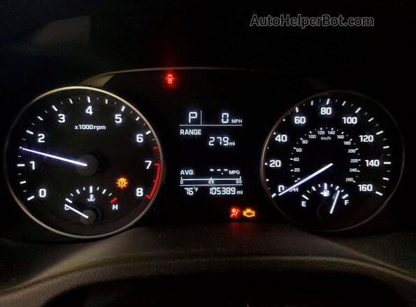 KMHD74LF6HU315776 2017 HYUNDAI ELANTRA Blue ხელსაწყოთა პანელის ხედი