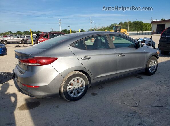 KMHD74LF6JU453209 2018 HYUNDAI ELANTRA Gray Tył prawy