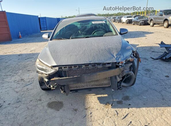 KMHD74LF6JU453209 2018 HYUNDAI ELANTRA Gray Widok z przodu