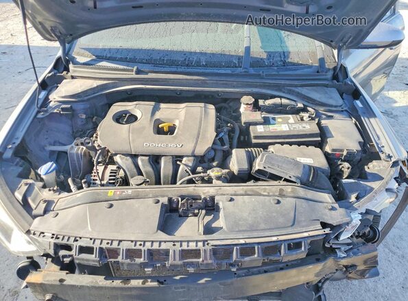 KMHD74LF6JU453209 2018 HYUNDAI ELANTRA Gray Widok wnętrza z tyłu